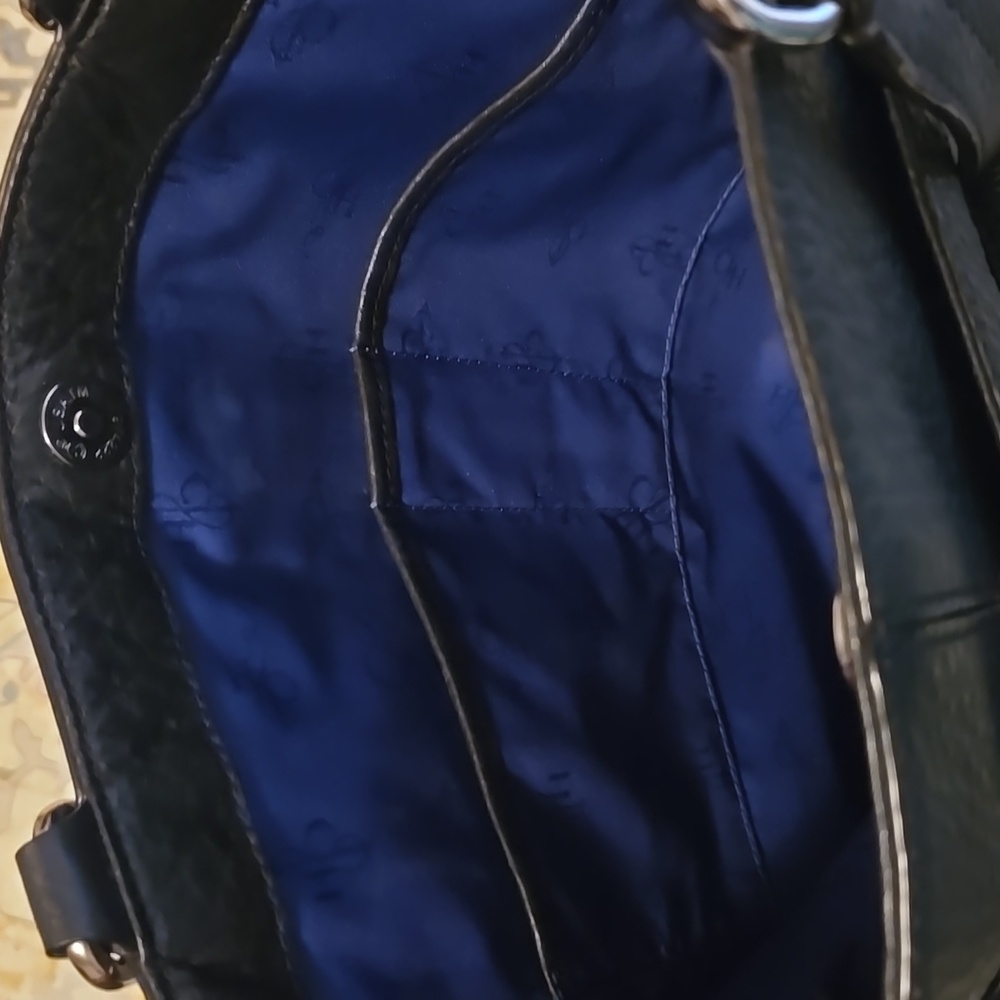 Cole Haan Black Leather Tote - Picture 14 of 16